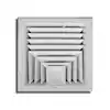 6X6 CEILING DIFFUSER 3 WAY - Straps